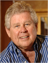 Hotelier and Chairman of Sandals Resorts, Gordon 'Butch' Stewart. Photo credits - Nytimes.com